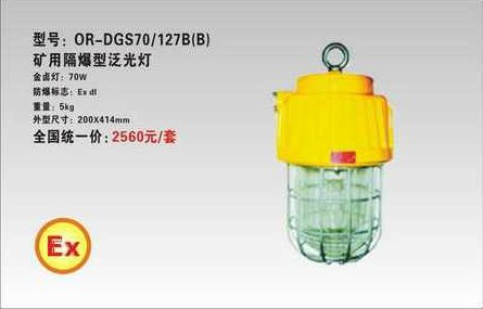 海洋王DGS70-127B(B)礦用隔爆型泛光燈