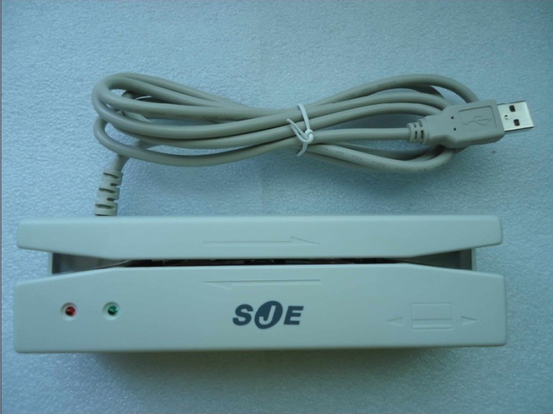 SJE442U磁卡讀卡器 SJE452USB磁卡讀卡器 雙軌skj 