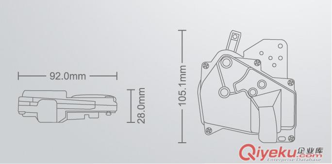 thsOA850 吉利專用閉鎖器
