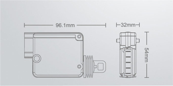 thsOA852 得力卡专用闭锁器     