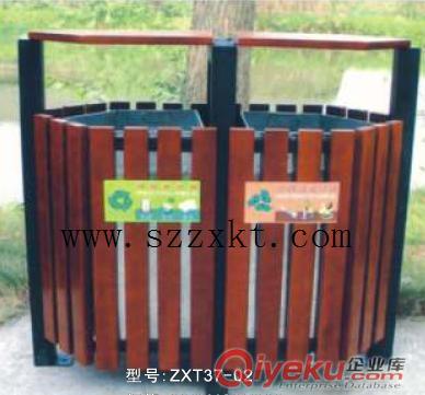 漢中戶外垃圾桶公園小區果皮箱城市街道果皮箱廠家批發原始圖片2