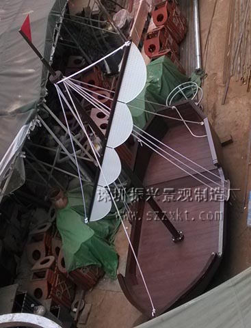 深圳園林設計|風景園林設計|景觀船|仿古景觀船|風景船制造|海盜船原始圖片3