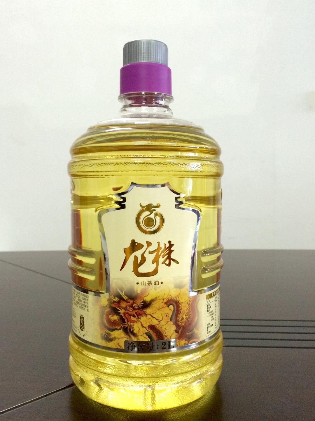 龍株山茶油2L家庭裝