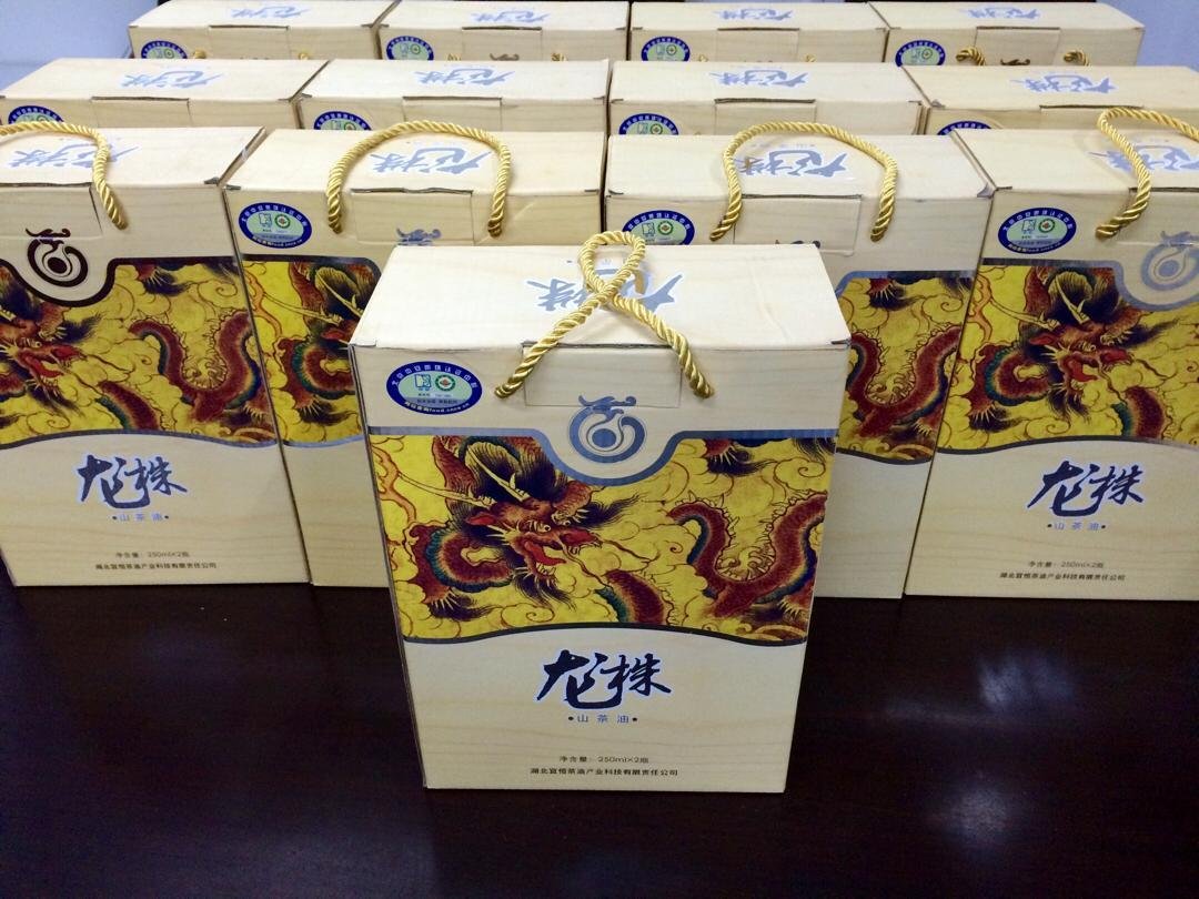 龍株山茶油禮盒裝