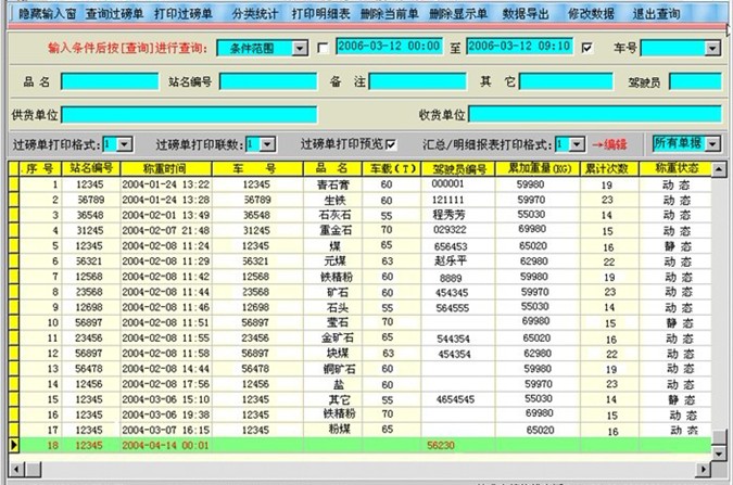 WK7000，輪式叉車秤，皮帶秤，