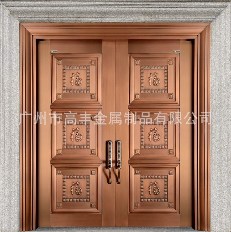 銅鋼福銅門?廠家直銷?2014年{zx1}款火爆上線?純銅材質(zhì)原始圖片2