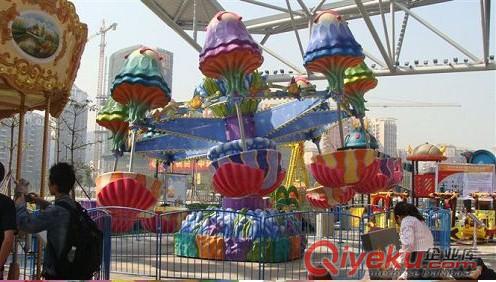 供應游樂設備搖頭逍遙水母 滎陽金獅王子游樂設備廠家供應原始圖片2