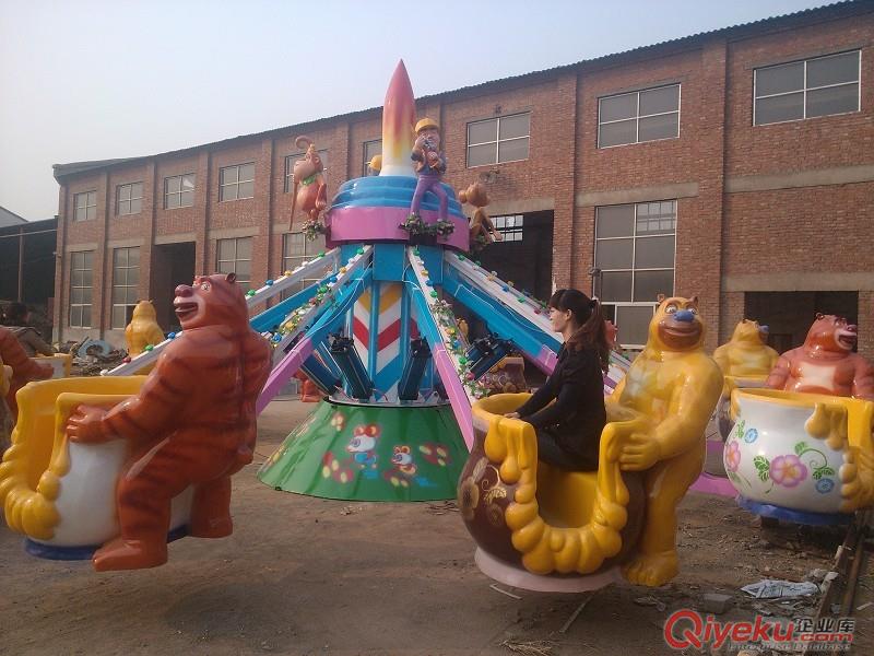 旋轉(zhuǎn)小蜜蜂大型戶外游樂設(shè)備滎陽金獅王子游樂設(shè)備供應(yīng)