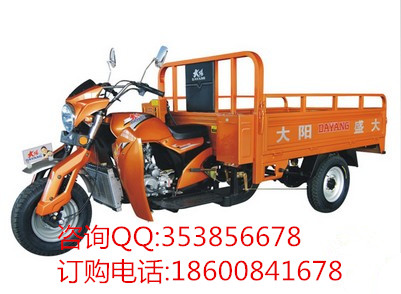 大陽三輪摩托車 盛大DY175ZH-2 正三輪摩托車 拉煤球農(nóng)用三輪車 貨運(yùn)三輪車