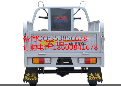 大運電動車 炫風(fēng) 正三輪電動車 拉貨電動車三輪車 農(nóng)用三輪電動車原始圖片3