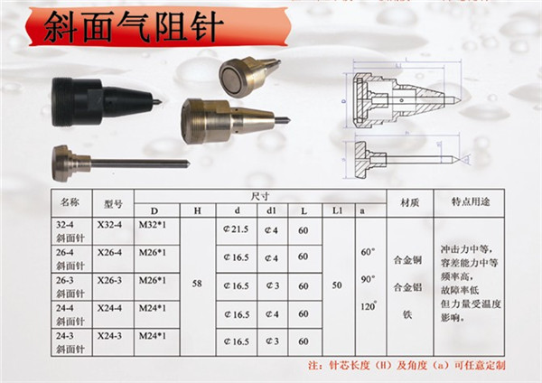 氣動刻字機(jī)針、氣動鋼字機(jī)針頭硬質(zhì)合金