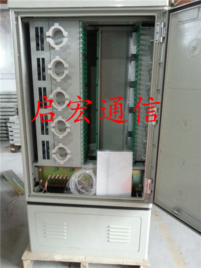供應(yīng)啟宏通信576芯落地式光纜交接箱