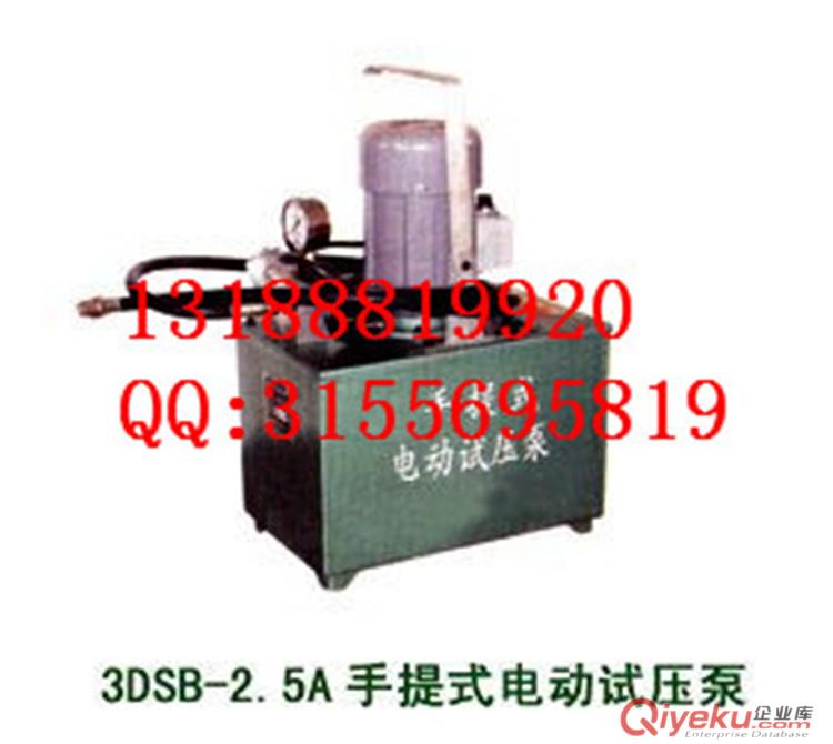 供應(yīng)佳信3DSB系列電動試壓泵原始圖片3