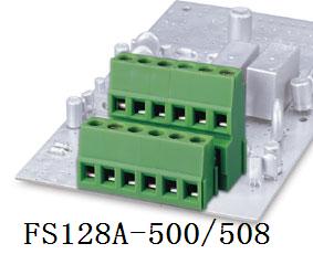 DG128/KF128/DA128-5.0-7.5 螺釘式PCB接線端子 2P 3P 5.08間距可拼接原始圖片3