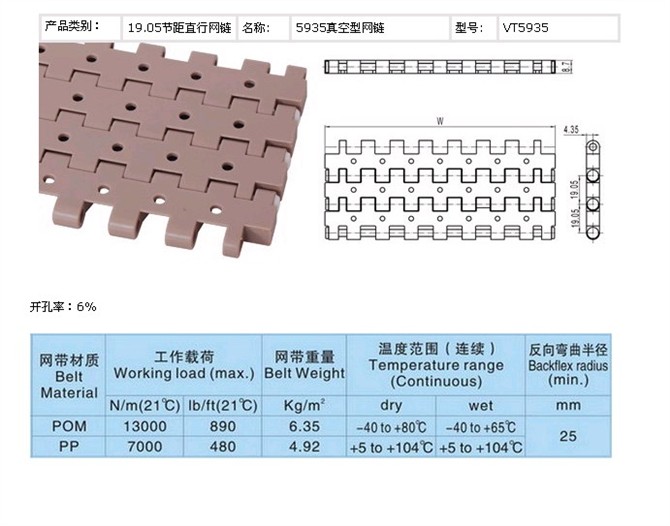 5935塑料网带