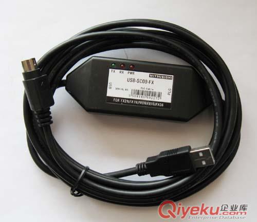 天津三菱USB-SC-09編程電纜PLC通訊線