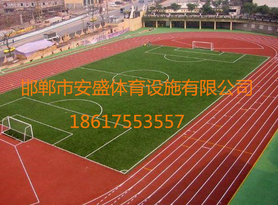 学校200米标准塑胶跑道/安盛体育设施