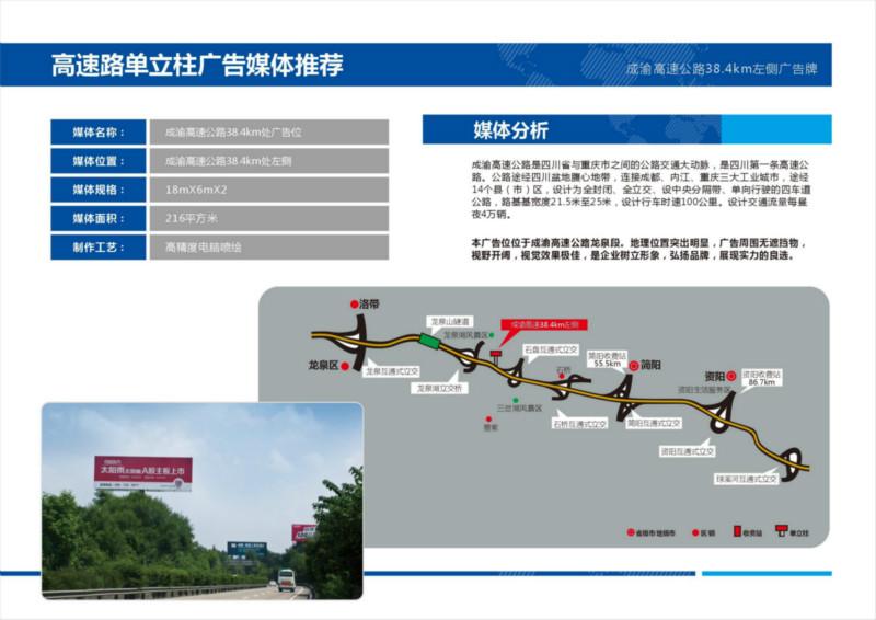 四川高速廣告媒體