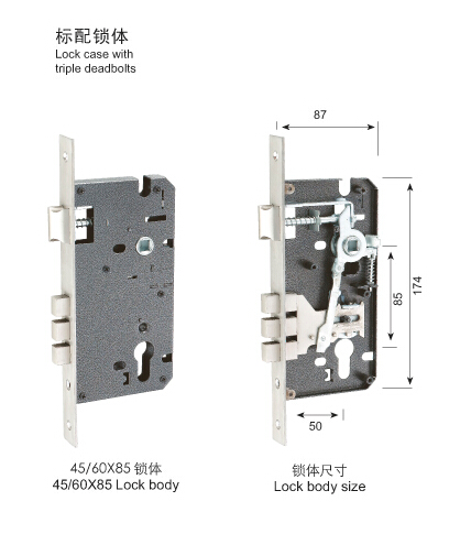 不銹鋼分體鎖系列