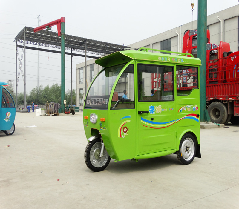 全封閉電動三輪車生產廠家/豪獅電動車