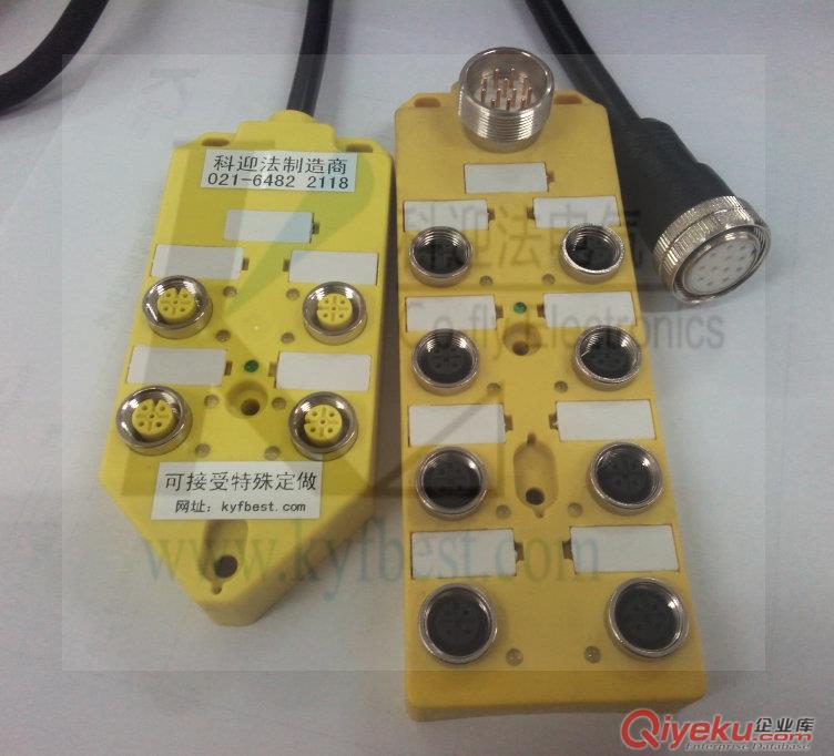 傳感器M12接線盒PNP單信號(hào),NPN雙信號(hào)IO模塊