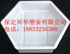 空心六角護(hù)坡模具  六角護(hù)坡模具廠家  六角護(hù)坡磚塑料模具 原始圖片2
