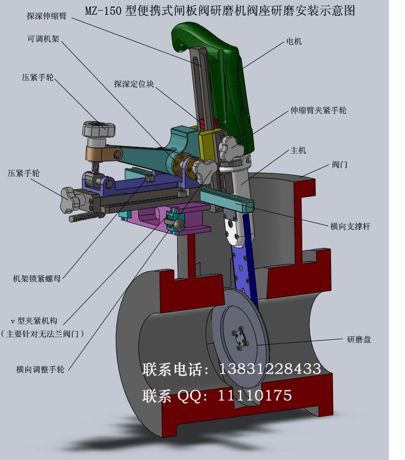 截止閥研磨機(jī)