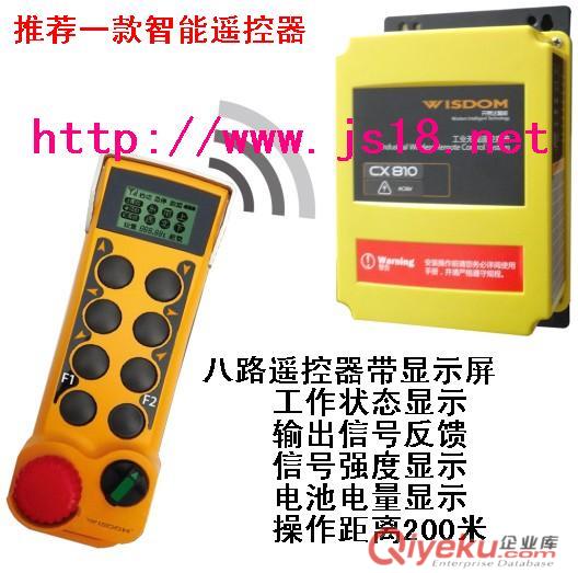 帶顯示屏的工業(yè)遙控器