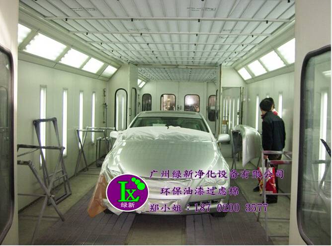 烤漆房過(guò)濾棉｜油漆過(guò)濾棉｜空氣過(guò)濾棉｜過(guò)濾棉廠家——廣州綠新凈化原始圖片2