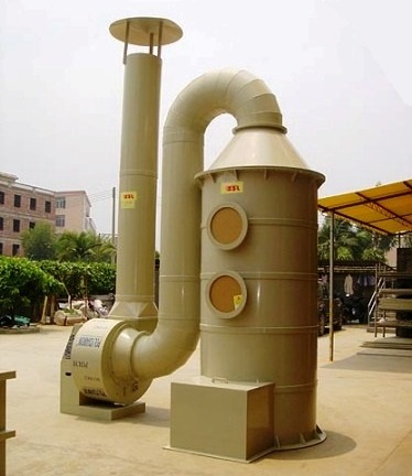 供應武漢地區噴漆房洗滌廢氣凈化塔原始圖片2
