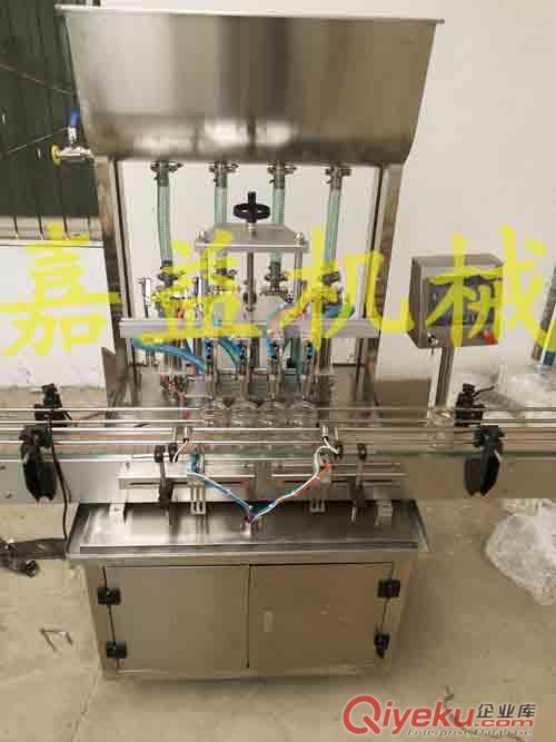 4頭全自動活塞式灌裝機-麻芝/洗車液/洗衣露灌裝機