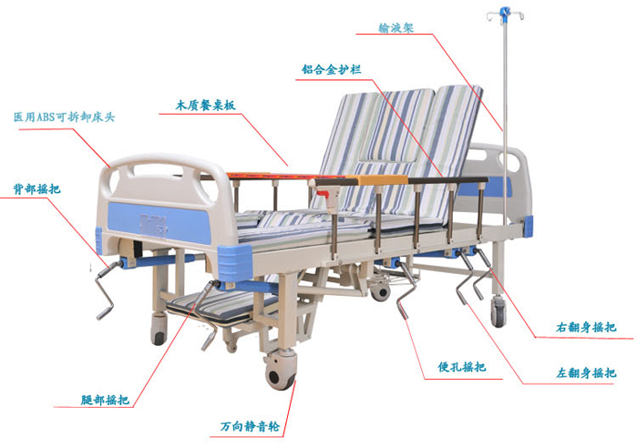 护理床加工