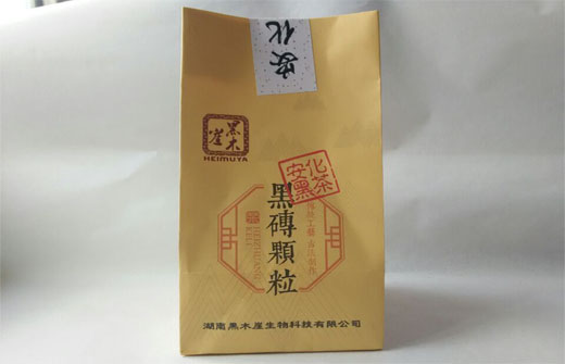 黑木崖2011年200g黑砖茶颗粒