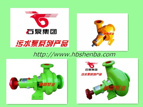 石家莊水泵廠污水泵