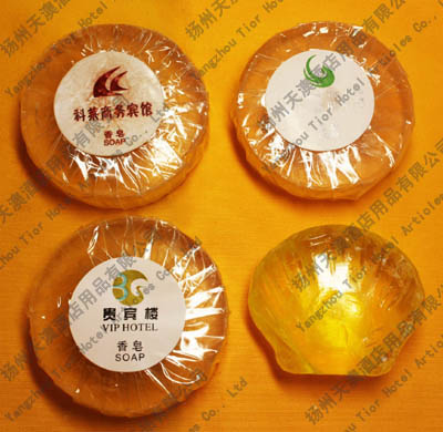 廠家直供酒店客房一次性香皂，酒店一次性用品