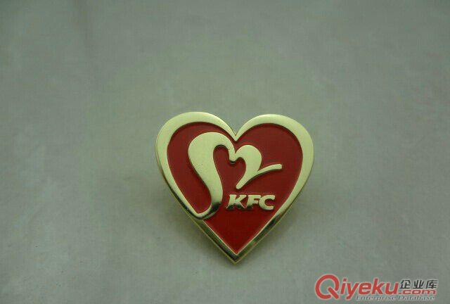 深圳保險(xiǎn)徽章章廠 企業(yè)金色胸章批發(fā)定制 深圳徽章價(jià)格原始圖片2