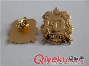 深圳保險(xiǎn)徽章章廠 企業(yè)金色胸章批發(fā)定制 深圳徽章價(jià)格原始圖片3