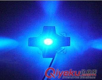 LED大功率十字星光燈，大功率戶外壁燈，大功率全彩十字星光燈
