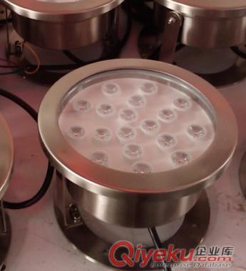 LED大功率全彩環(huán)形噴泉燈，大功率全不銹鋼中孔燈，大功率全彩噴泉燈